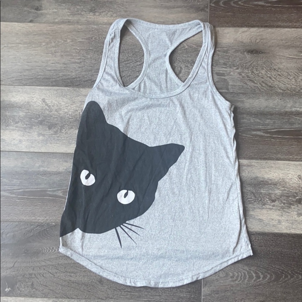 Cat Racerback Tank Top